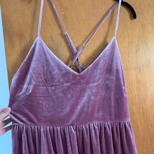 Plus Size Velvet Swing Dress